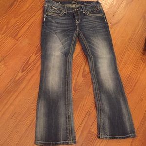Express Size 6 Short Rerock Jeans